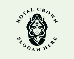 Queen - Royal Coronet Queen logo design