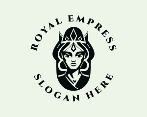 Empress - Royal Coronet Queen logo design