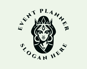 Pageant - Royal Coronet Queen logo design