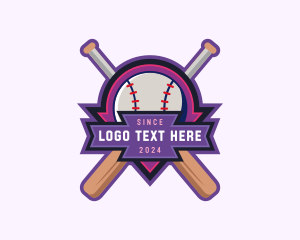 League - Baseball Varsity League logo design