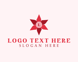 Paper Flower Origami logo design