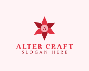 Paper Flower Origami logo design