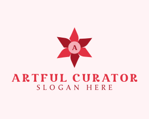 Paper Flower Origami logo design