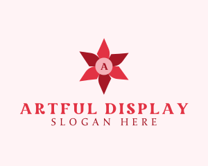 Paper Flower Origami logo design