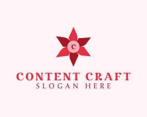 Paper Flower Origami logo design