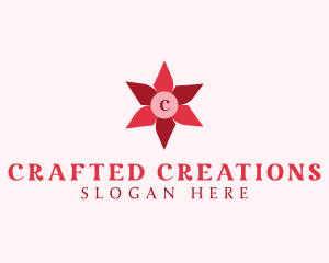 Paper Flower Origami logo design