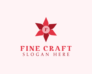 Paper Flower Origami logo design