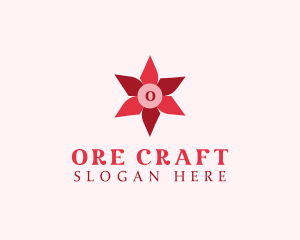 Paper Flower Origami logo design