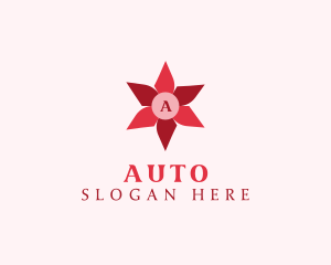 Symbol - Paper Flower Origami logo design