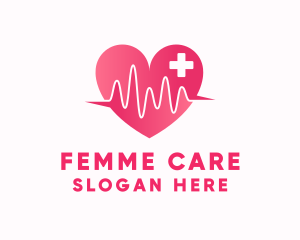 Heart Care Clinic logo design