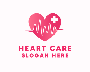 Cardiology - Heart Care Clinic logo design