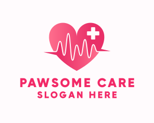 Heart Care Clinic logo design