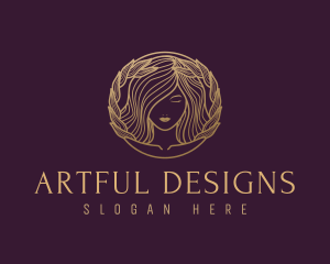 Female Goddess Beauty logo design