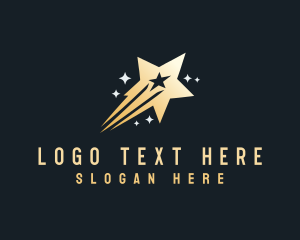 Business - Sparkling Shooting Star logo design