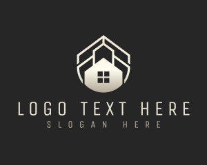 Shelter - House Builder Realty logo design
