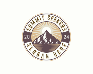 Sunrise Mountain Summit logo design