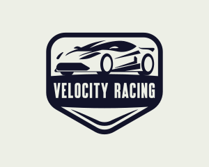 Automotive Race Car logo design