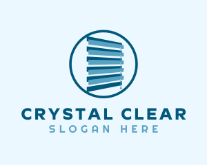 Window Cleaning - Blinds Window Installation logo design