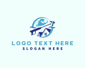 Pressure Wash - Cleaning Pressure Wash logo design