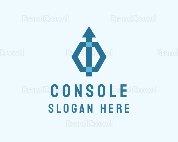 Hexagon Consultant Arrow Logo