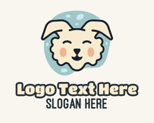 Dog Wash Bubbles logo design