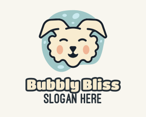 Dog Wash Bubbles logo design