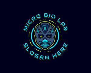 Cyborg Robot Alien logo design