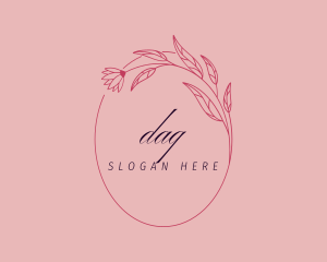 Classy Floral Beauty  Logo