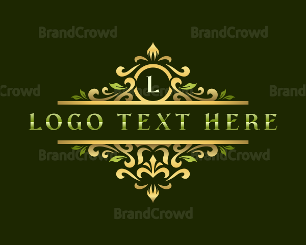 Premium Florist Decoration Logo