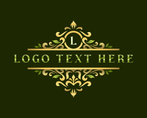 Luxe - Premium Florist Decoration logo design