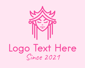 Skin Care - Minimalist Royal Princess logo design