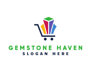 Jewel - Jewel Shopping Cart logo design