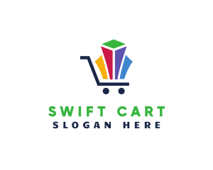 Jewel Shopping Cart  logo design