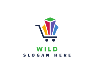 Retail - Jewel Shopping Cart logo design