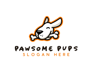 Pet Dog Bone logo design