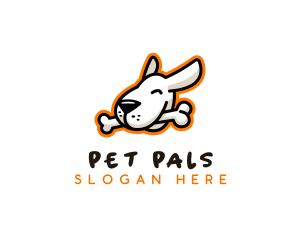 Pet Dog Bone logo design