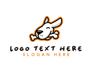 Mascot - Pet Dog Bone logo design