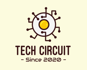 Circuitry - Egg Tech Network logo design