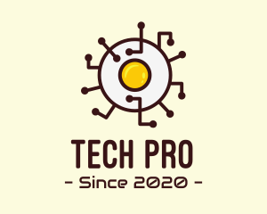 Tech - Egg Tech Network logo design