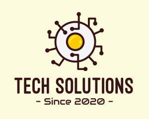 Tech - Egg Tech Network logo design