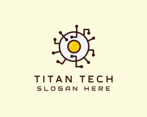 Egg Tech Network logo design