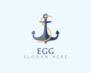 Company - Anchor Rope Letter S logo design
