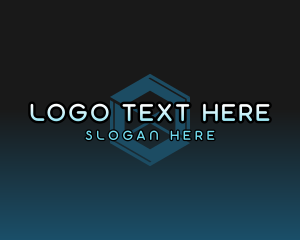 Digital Tech Cube logo design