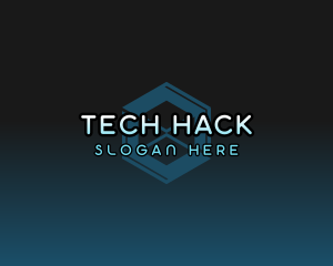 Digital Tech Cube logo design