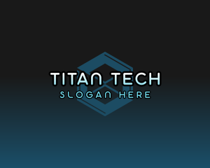 Digital Tech Cube logo design