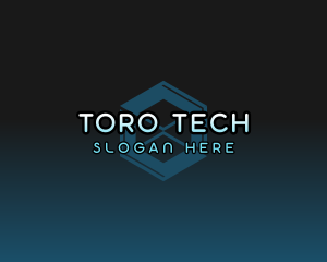 Digital Tech Cube logo design