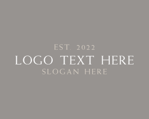 Beautiful - Elegant High End Company logo design