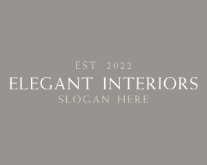 Elegant High End Company logo design