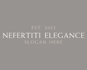 Elegant High End Company logo design