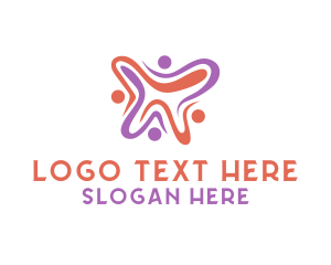 Humanitarian - Community People Society logo design